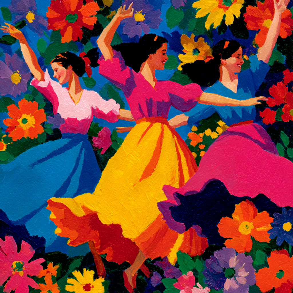 Henri Matisse Inspired Floral Dance Paint by numbers kits