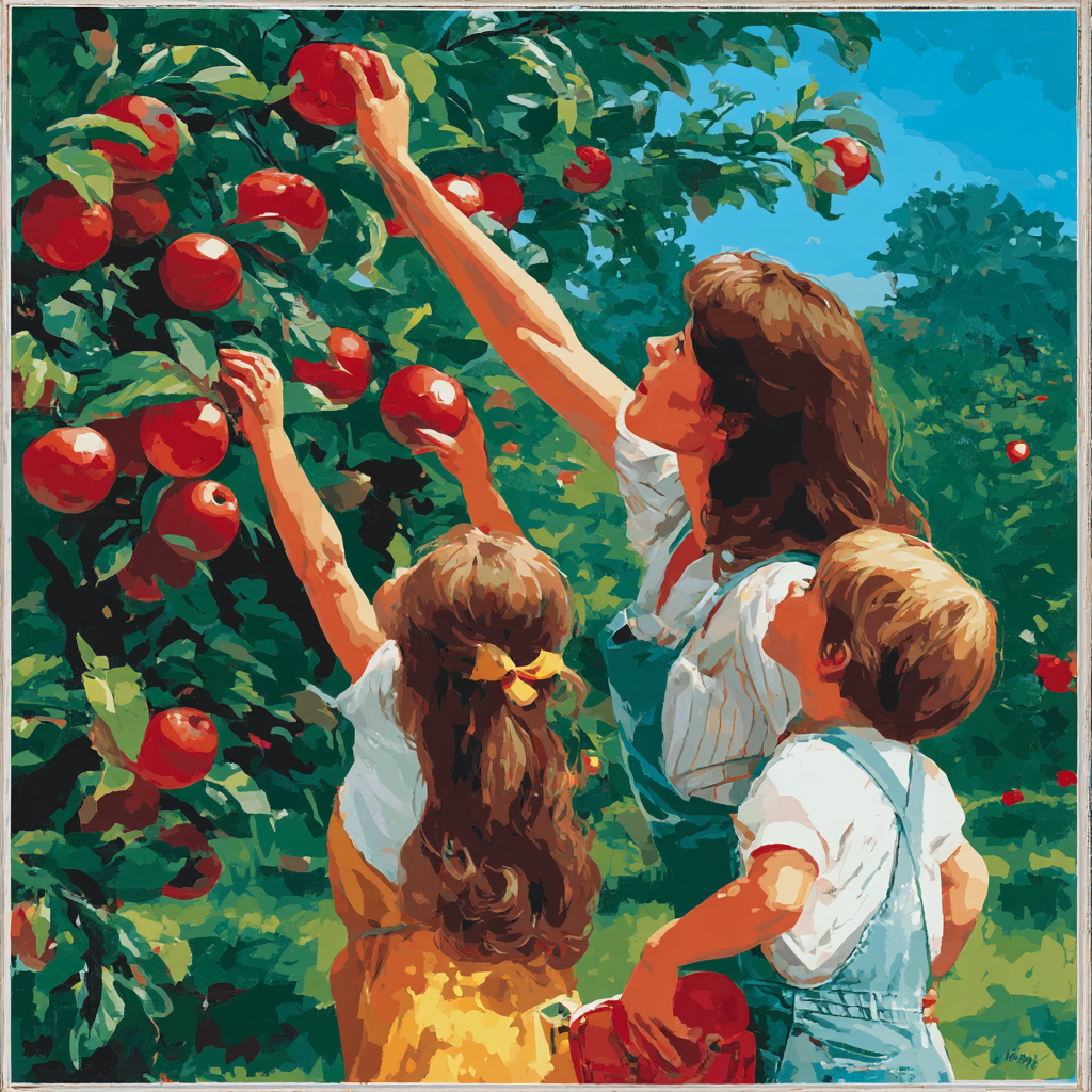 Joy In The Orchard Paint By Color