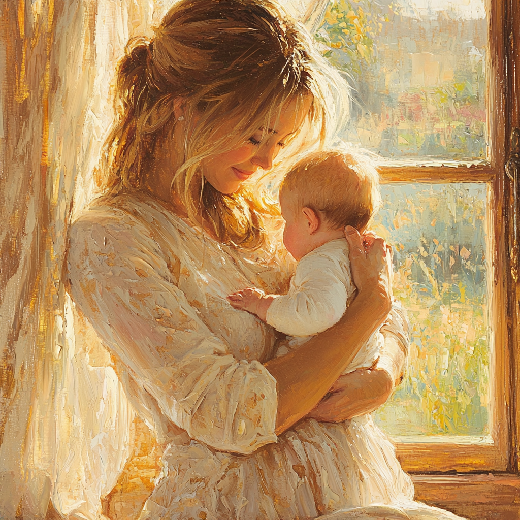 Mother’s Heartbeat Painting Number Kit