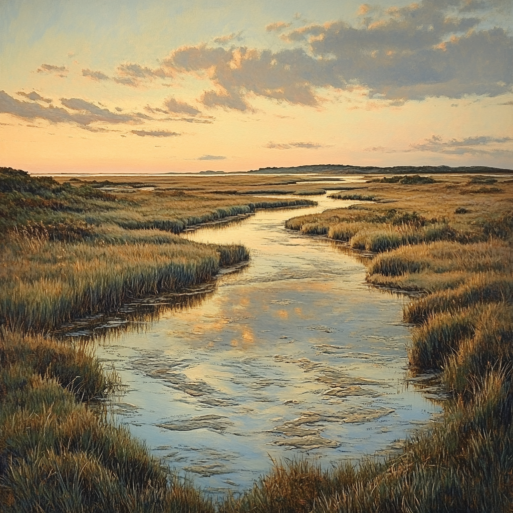 Leonardo Da Vinci Inspired River Delta Study Numbered painting kits