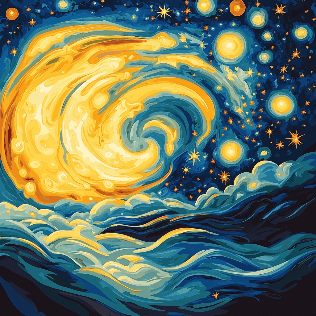 Frida Kahlo Inspired Cosmic Essence Paint By Color