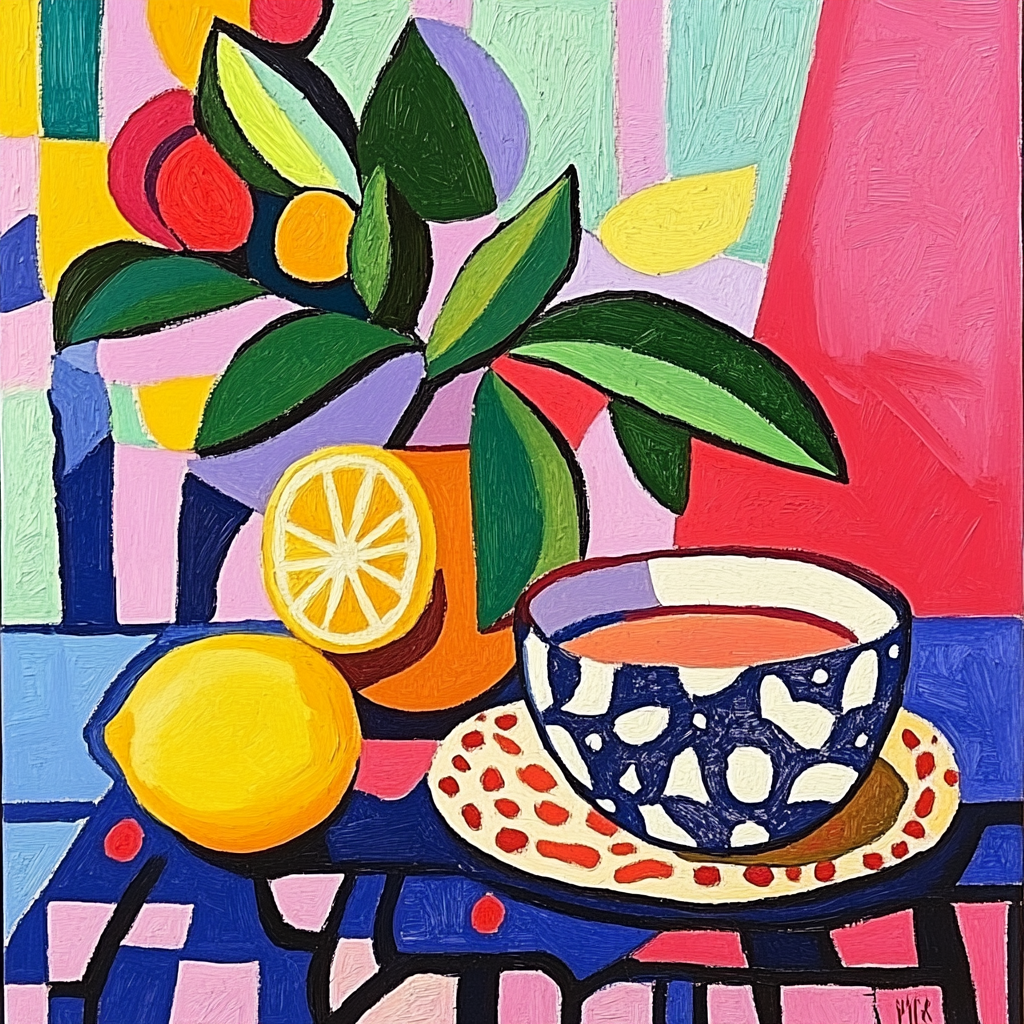 Henri Matisse Inspired Flower Still Life Painting by numbers kit