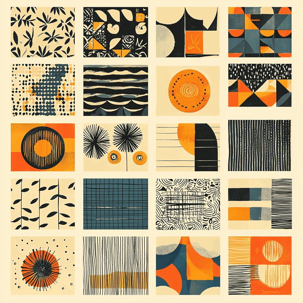 Nandalal Bose Inspired Cultural Patterns Of Life Paint By Numbers