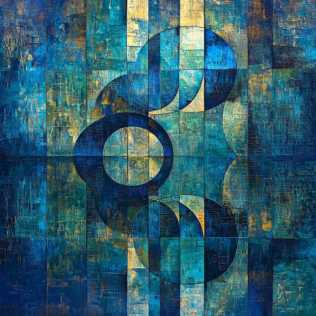 Max Ernst Inspired Reflections Of The Abyss Paint By Numbers