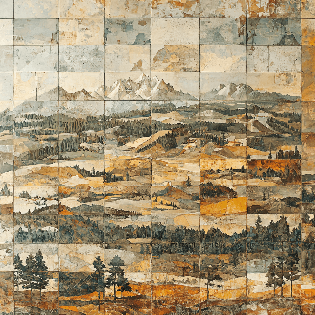 Anselm Kiefer Inspired The Essence Of Earth Paint By Numbers Art