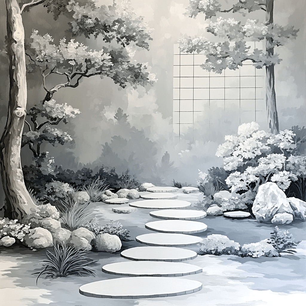 Agnes Martin Inspired Tranquil Zen Meditation Painting By Numbers Kit