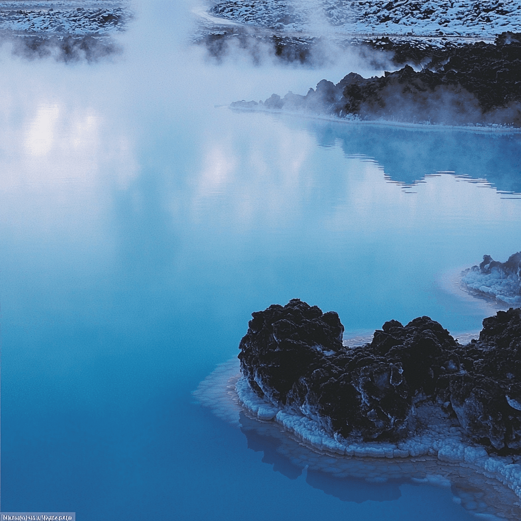Blue Lagoon, Iceland Paint By Number