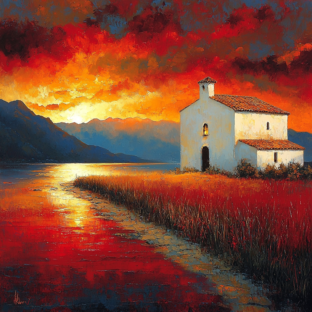 Caravaggio Inspired The Veil Of Twilight Paint By Color