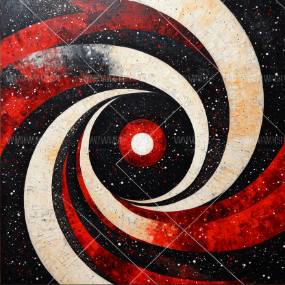 Kazimir Malevich Inspired Cosmic Abstraction Paint By Number