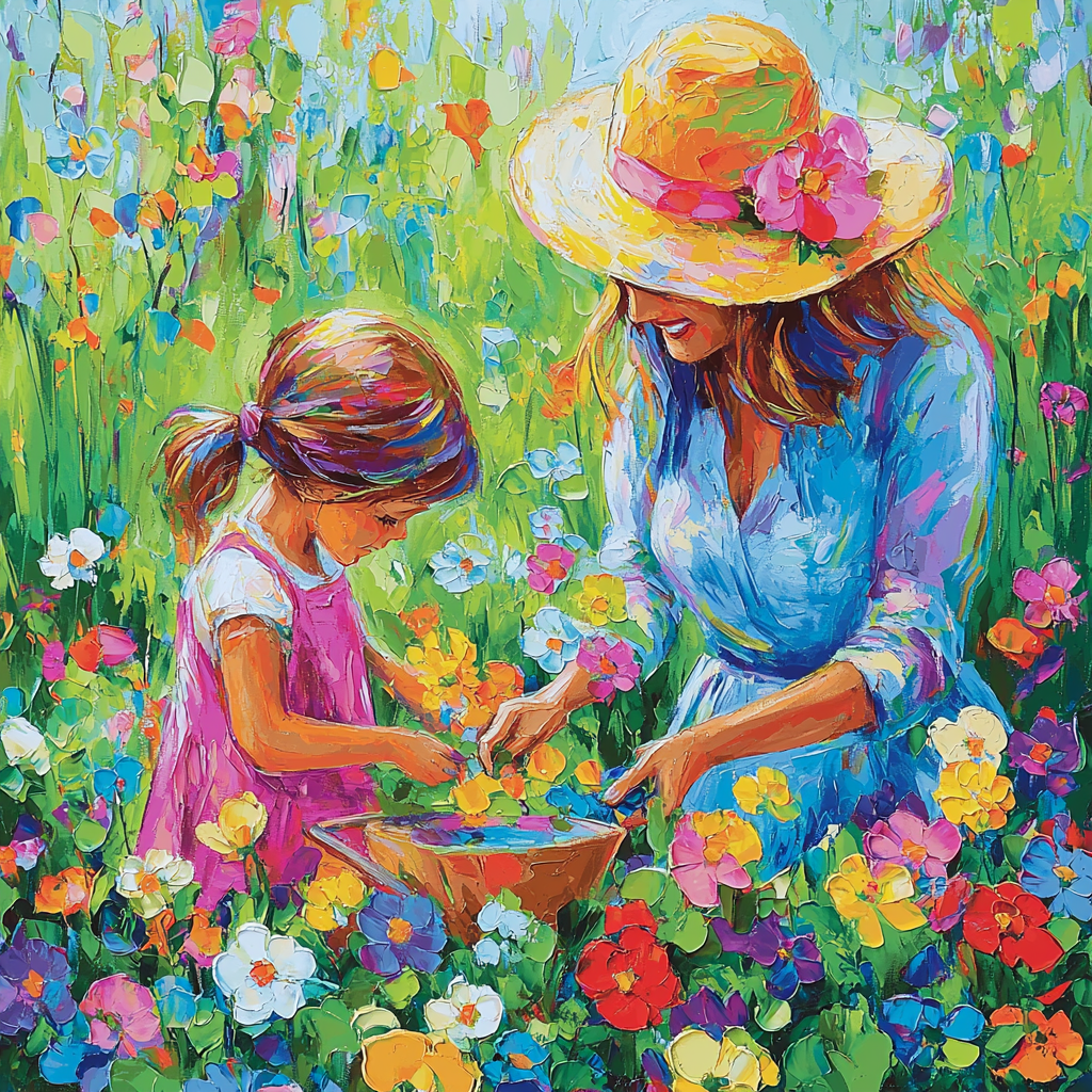 A Garden Of Joy DIY Paint By Numbers