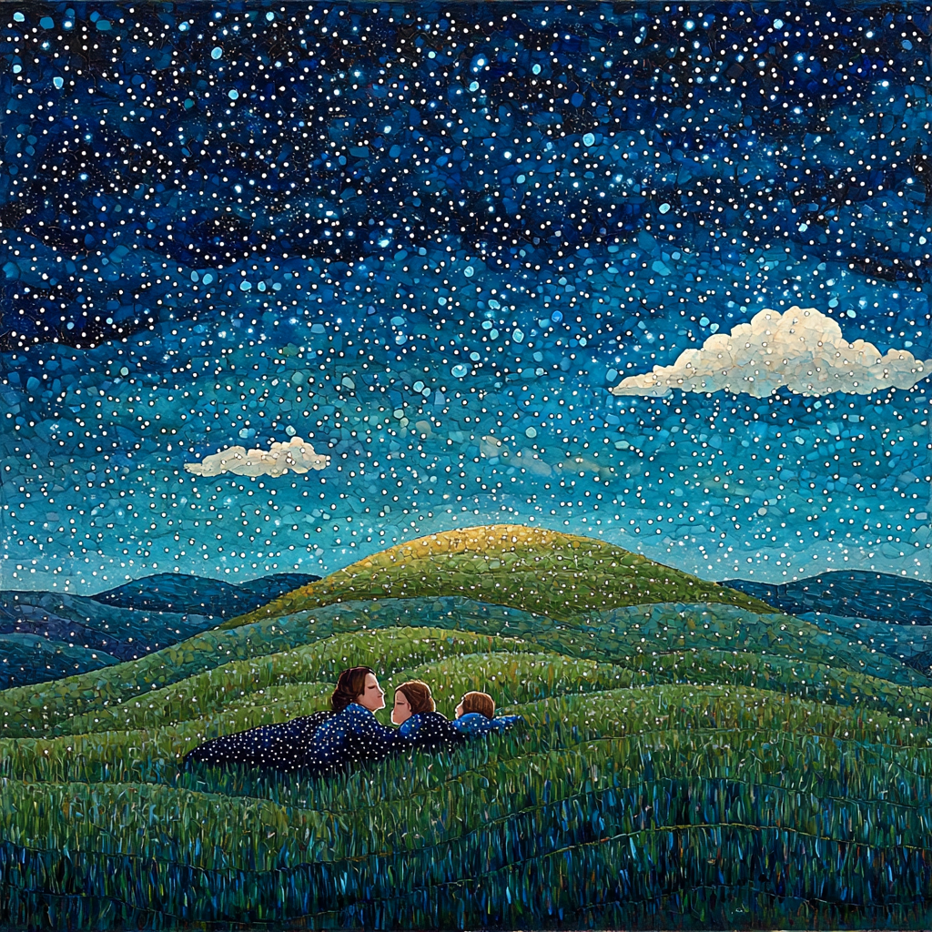 Mommy And Me Under The Stars Paint By Numbers Kits