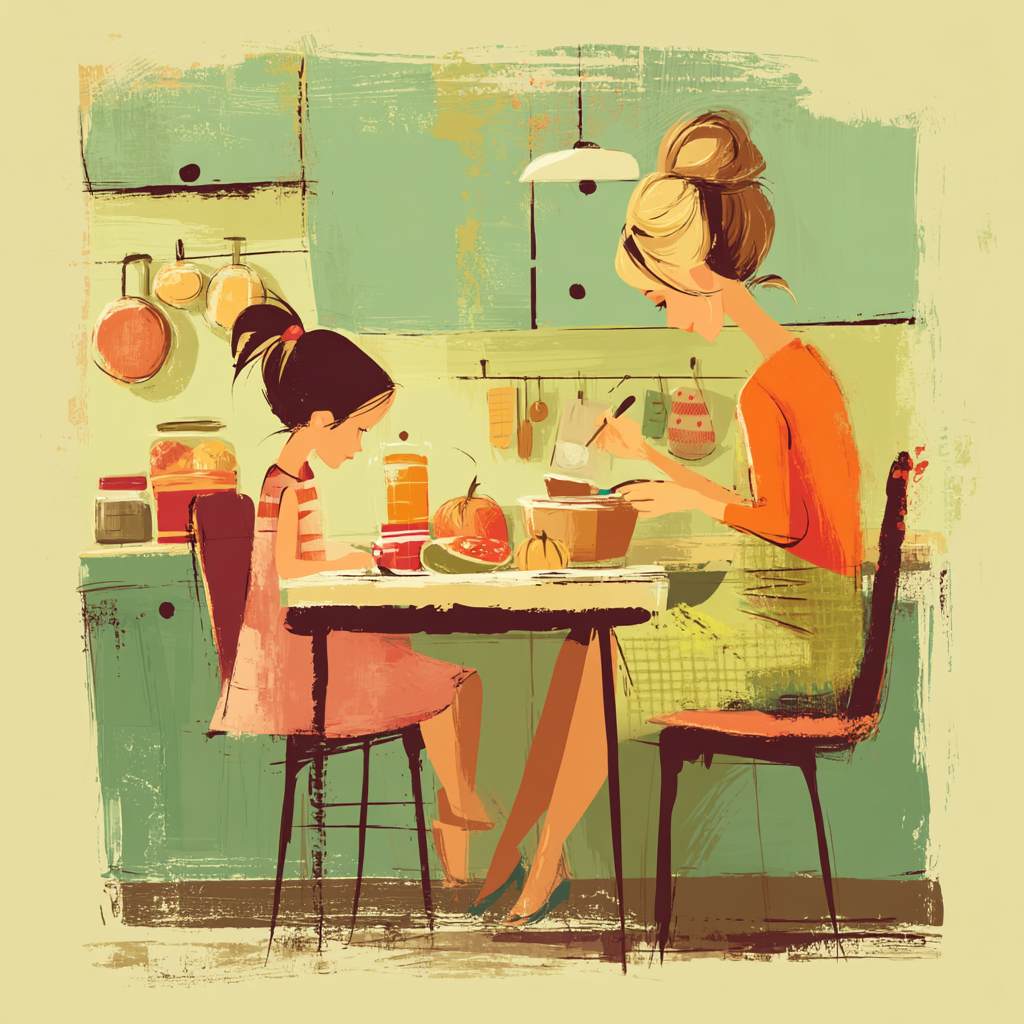 The Gift Of Nurturing Paint By Numbers Art