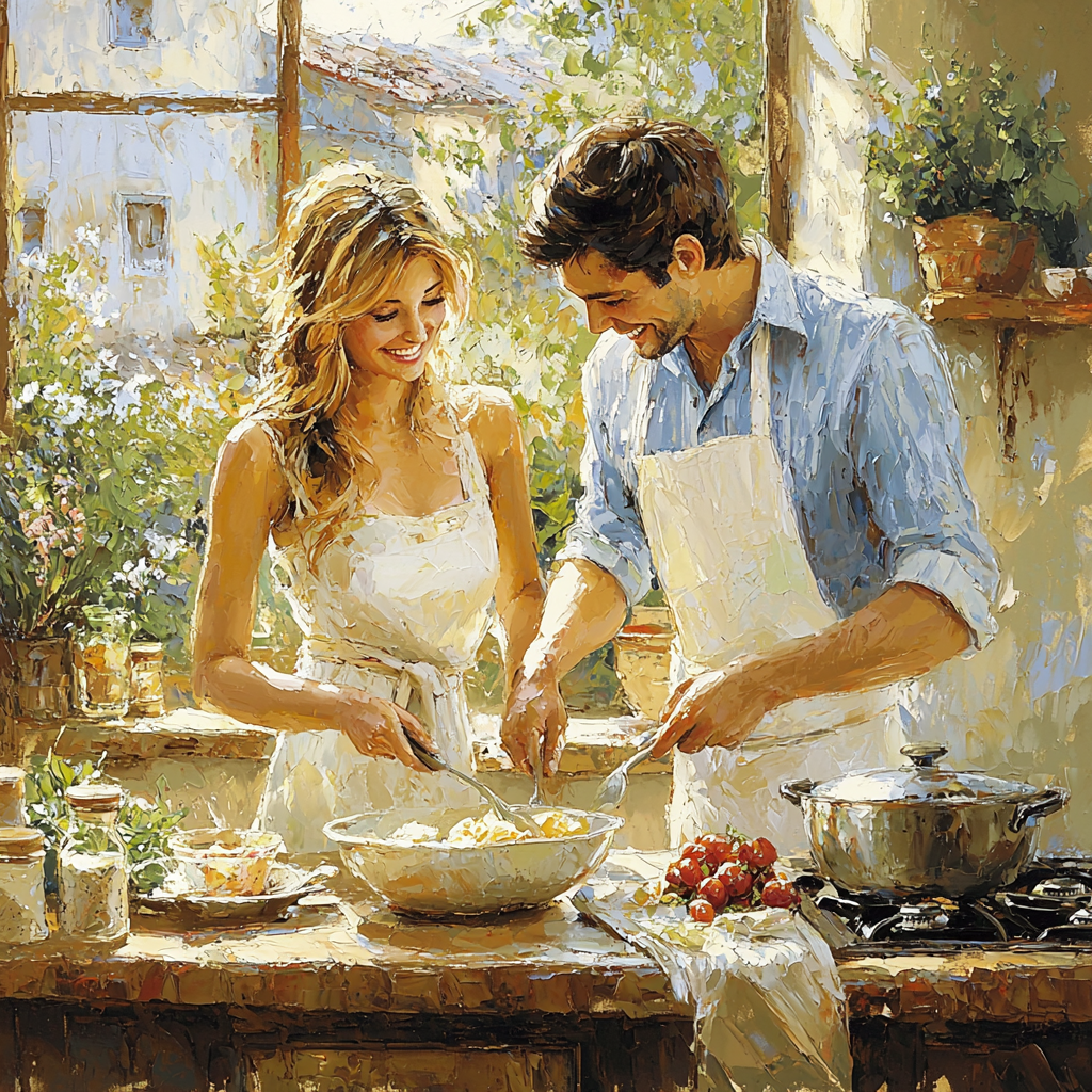 A Warm Welcome Home Painting Number Kit