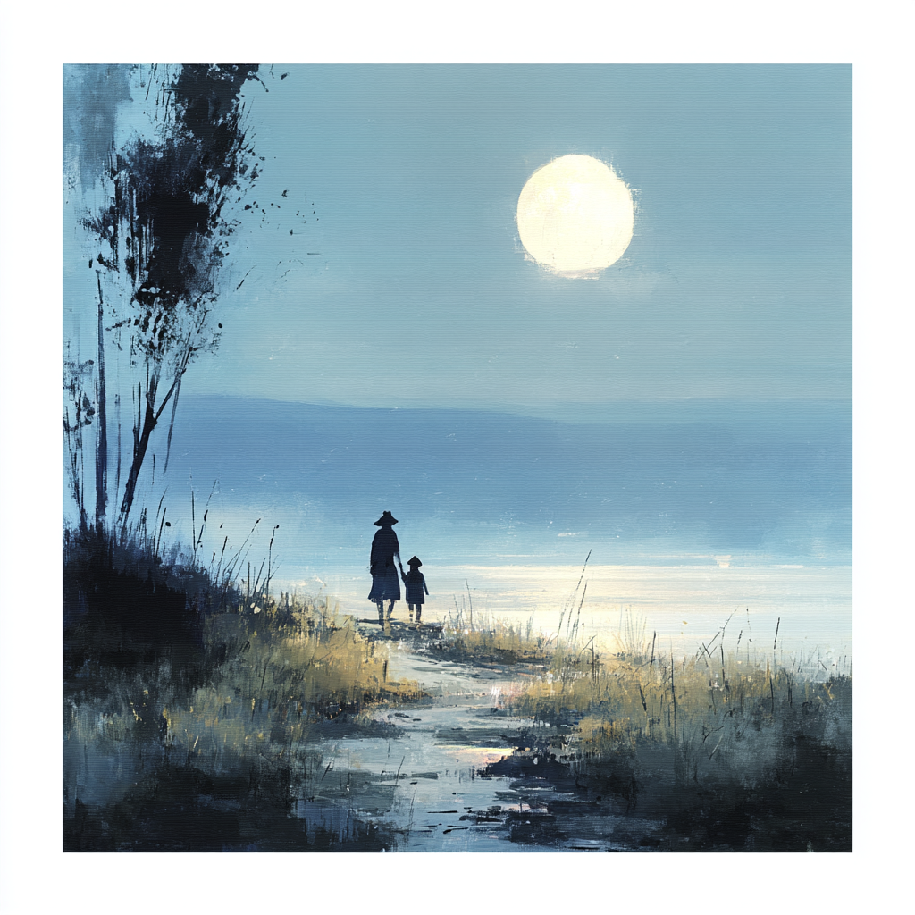 Moonlit Journey Painting By Numbers Kit