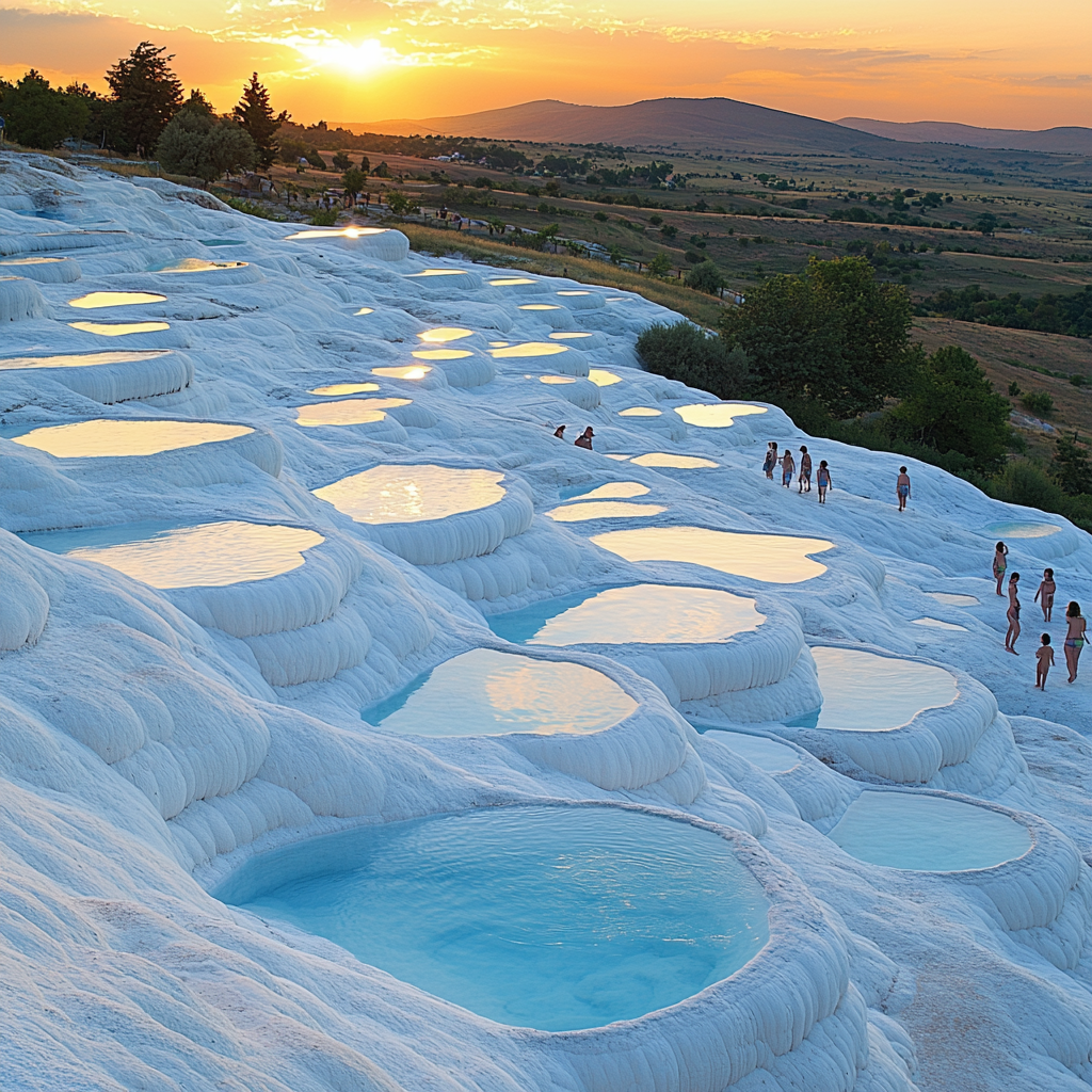 Pammukale - Denizli Number Painting
