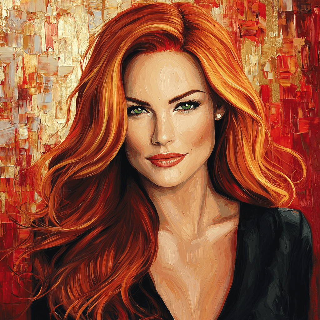 Jessica Chastain: The Radiance Of Redhead Resilience Paint By Number