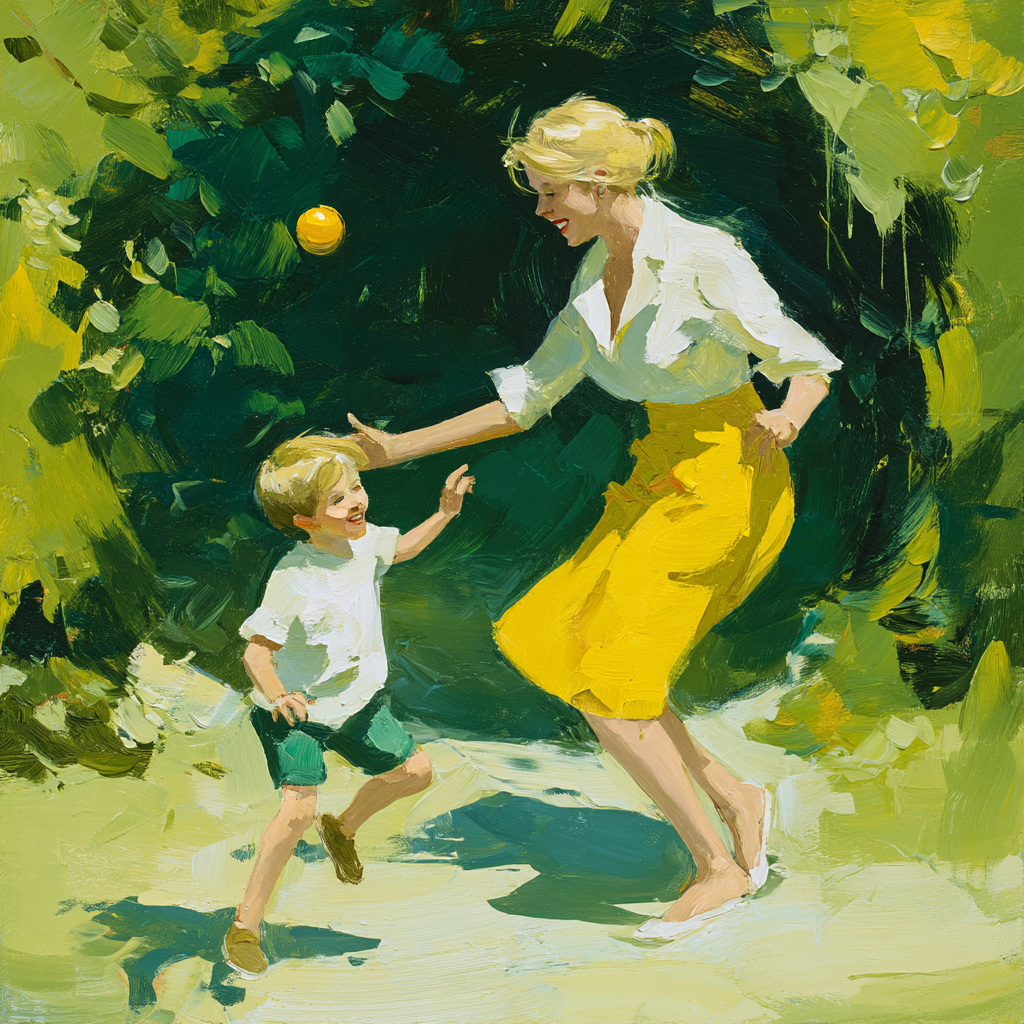 Laughter In The Park Painting Number Kit