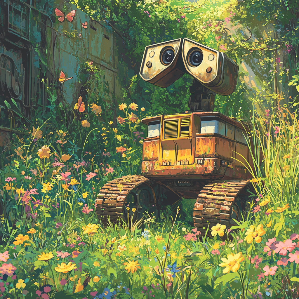 Wall-E’s Garden Discovery painting number kit