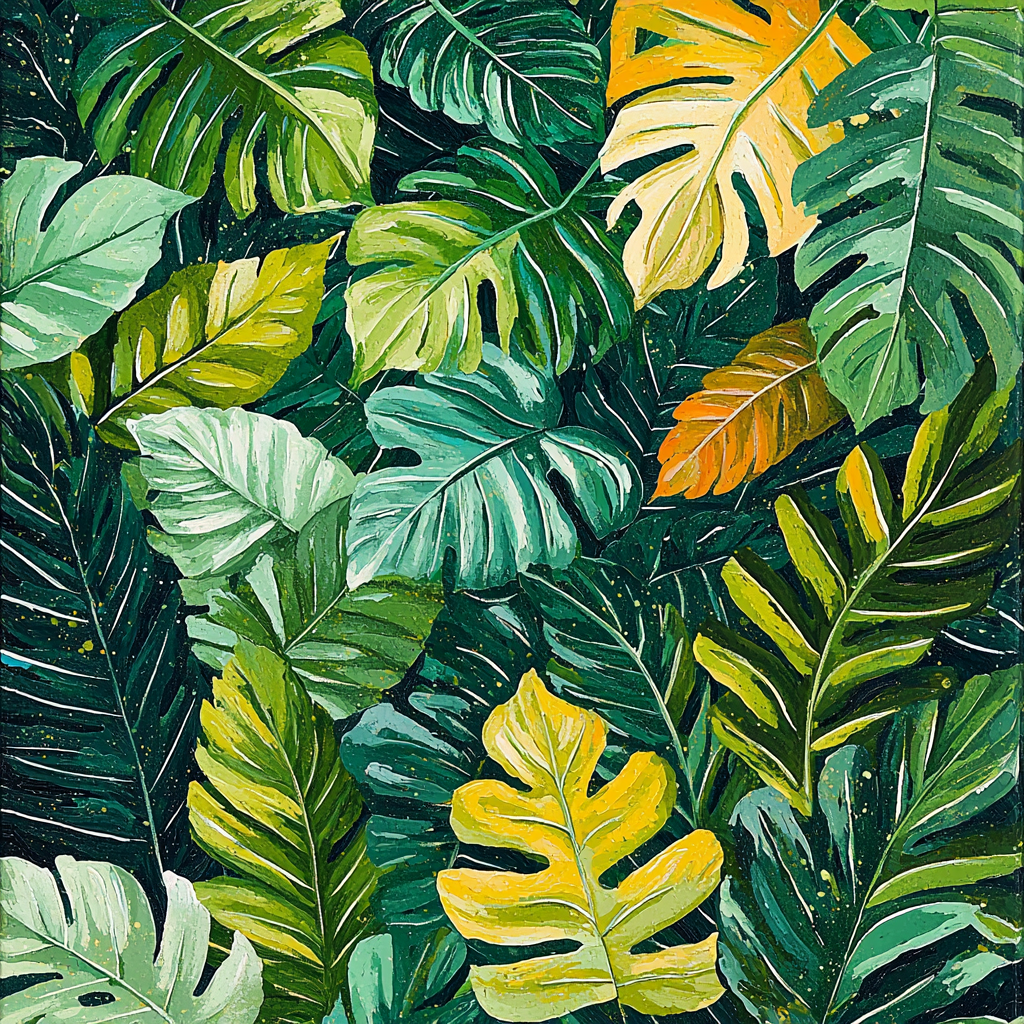 Frida Kahlo Inspired Echoes Of The Jungle Paint By Numbers Kits