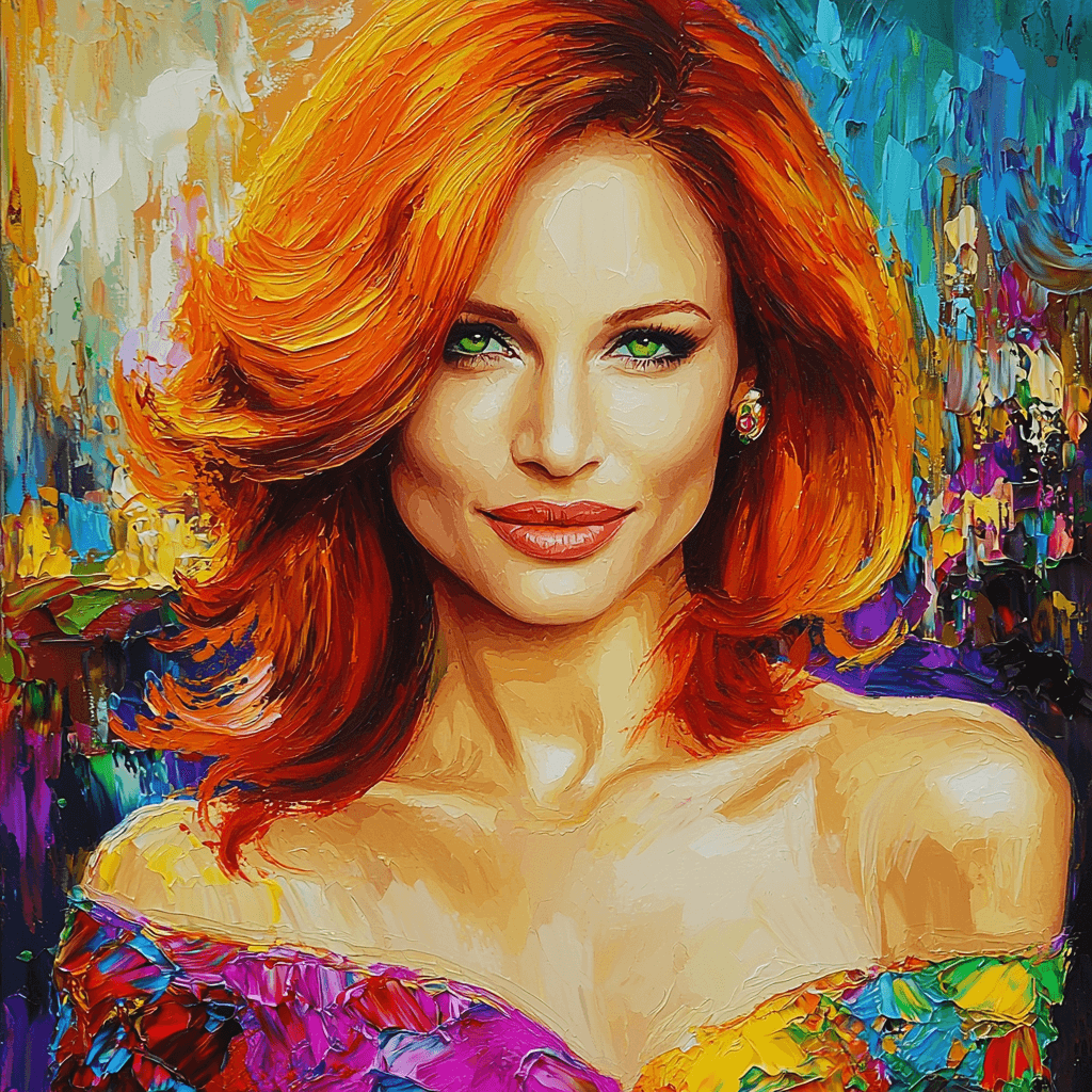 Jessica Chastain: The Chameleon Of Cinema Unveiled DIY Paint By Numbers