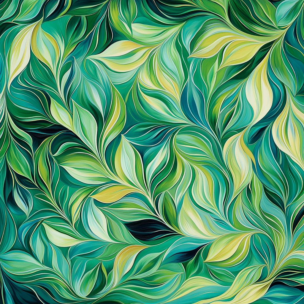 Alphonse Mucha Inspired Harmony Of Verdant Dreams Numbered Painting Kits