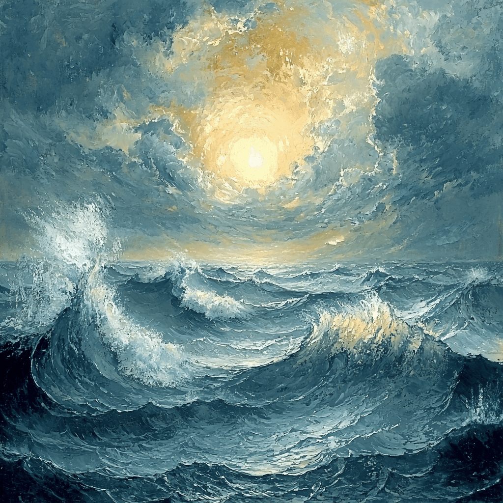 J.M.W. Turner Inspired Turner's Stormy Horizon Paint By Numbers