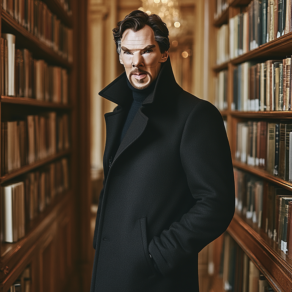 Benedict Cumberbatch: Gateway To Strange Minds paint by color