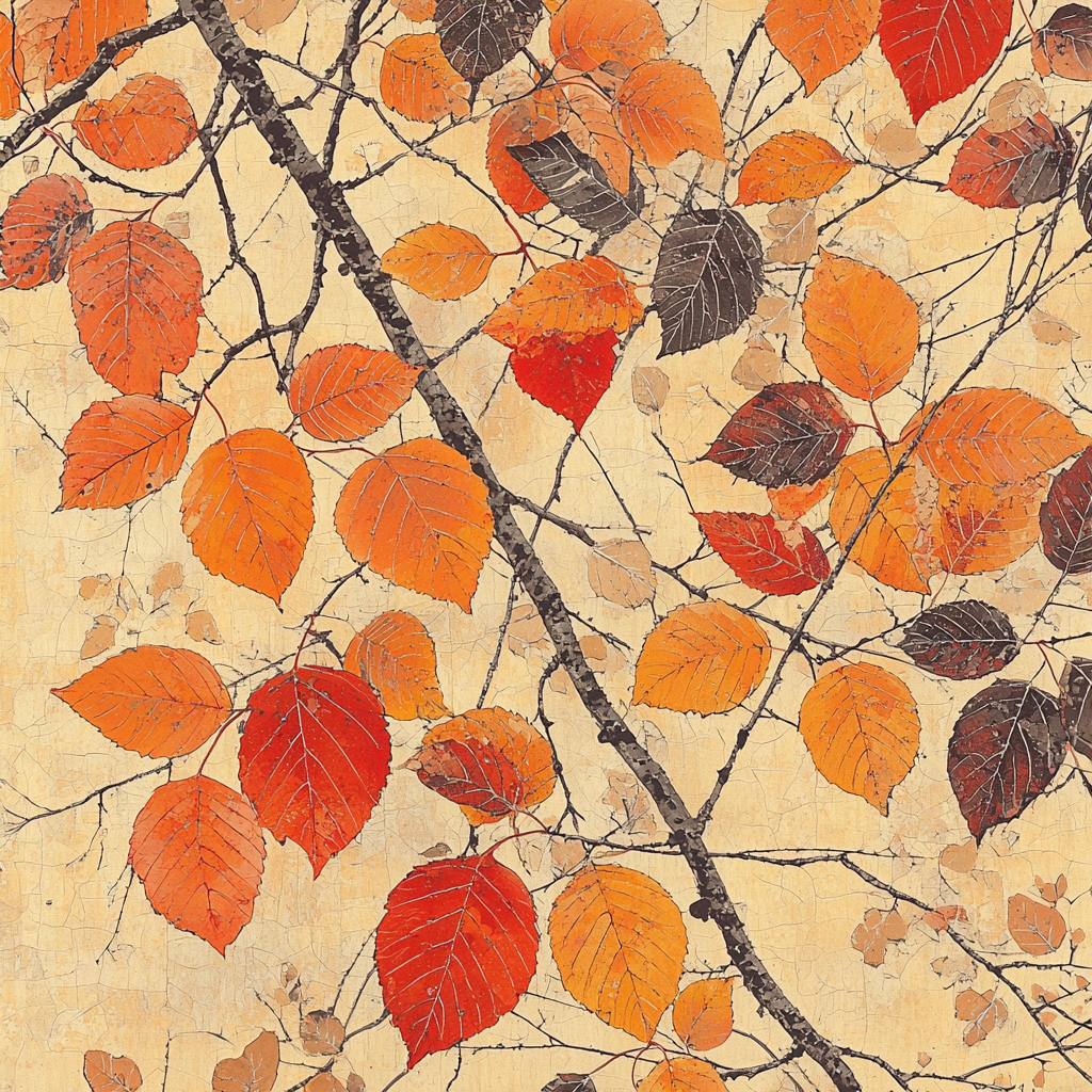 Zhao Mengfu Inspired Symphony Of Autumn Colors DIY Paint By Numbers