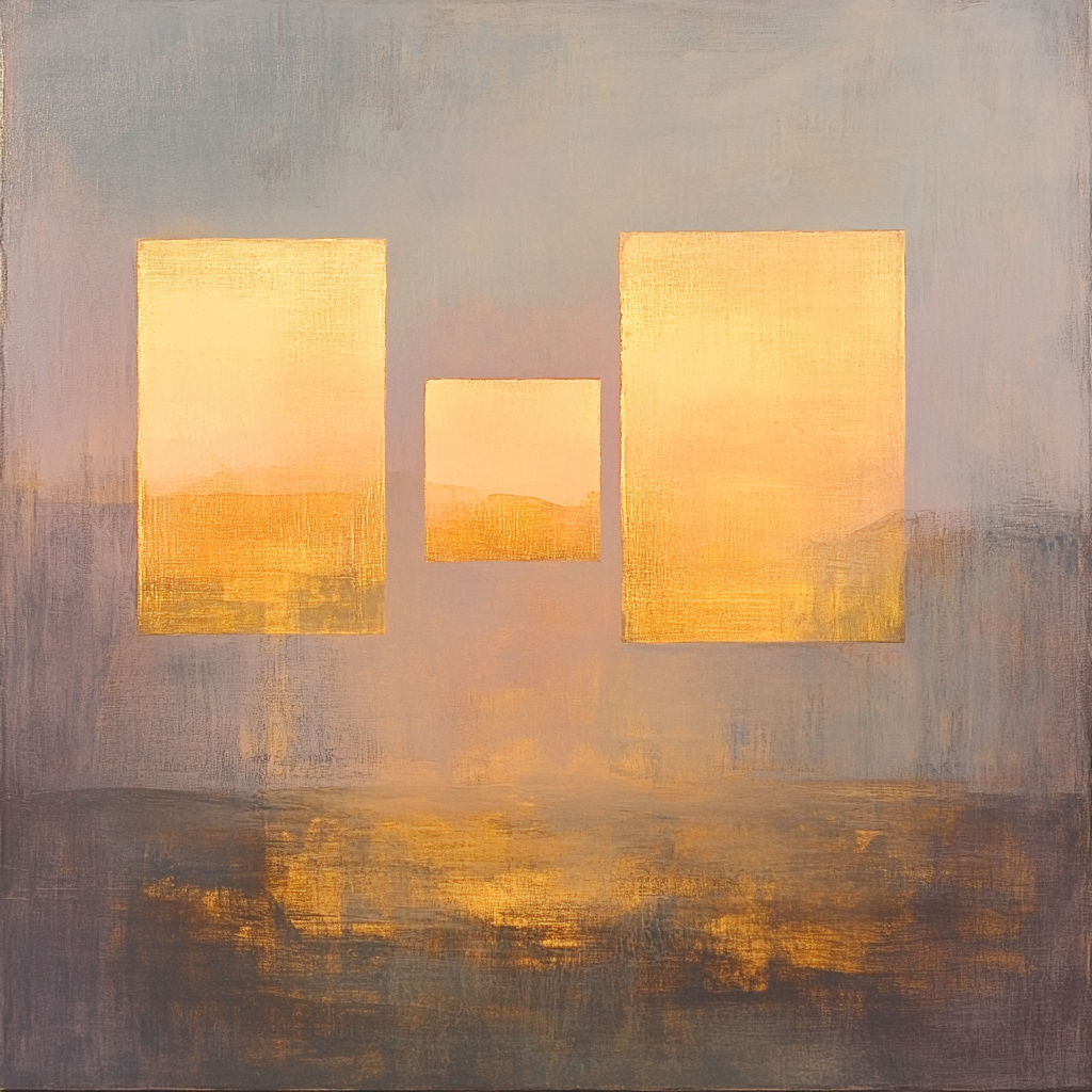Mark Rothko Inspired Sundown Meditation Paint by numbers kits