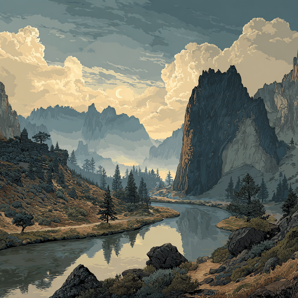 Paul Nash Inspired War Landscape Numbered painting kits