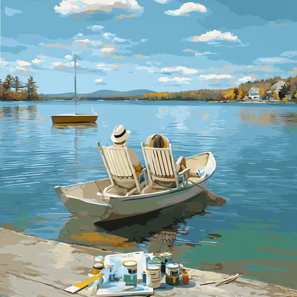 Time Together Number Painting