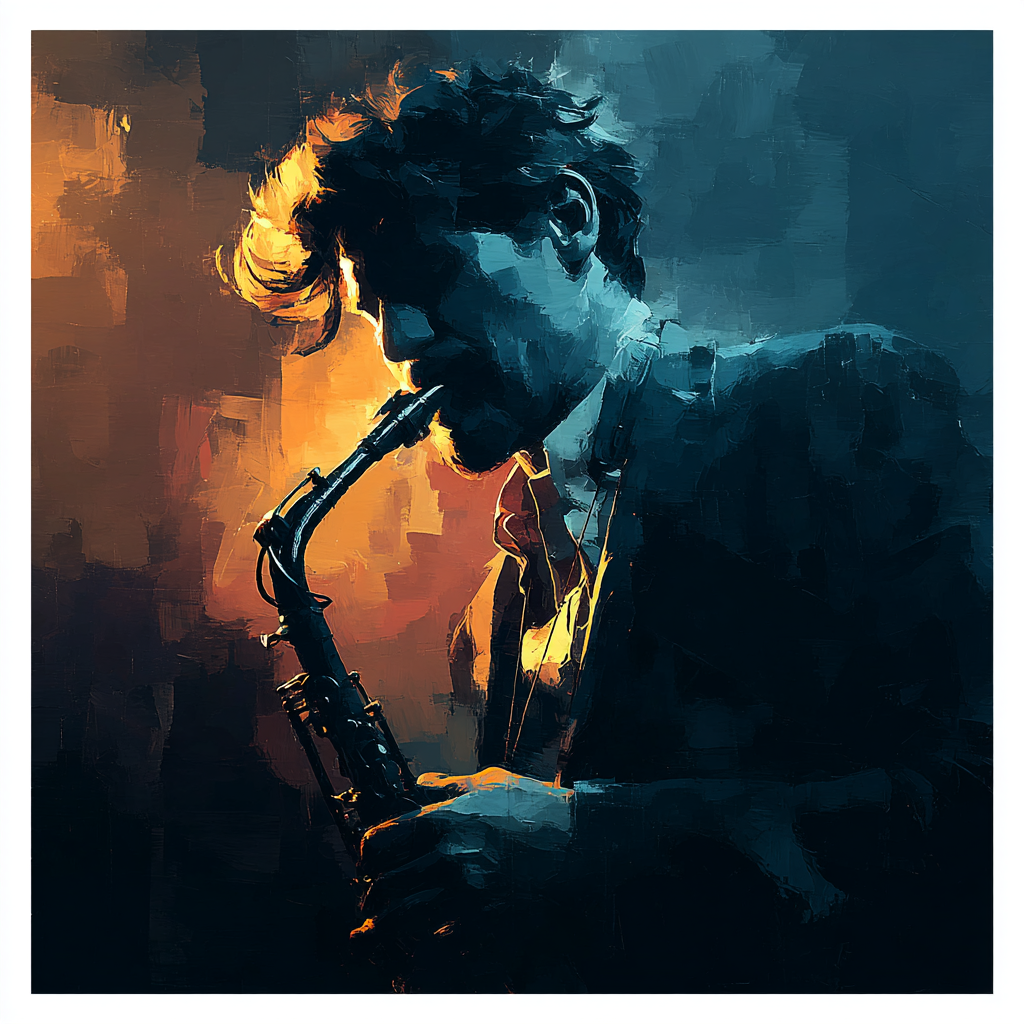 John Singer Sargent Inspired Jazz Night paint by color