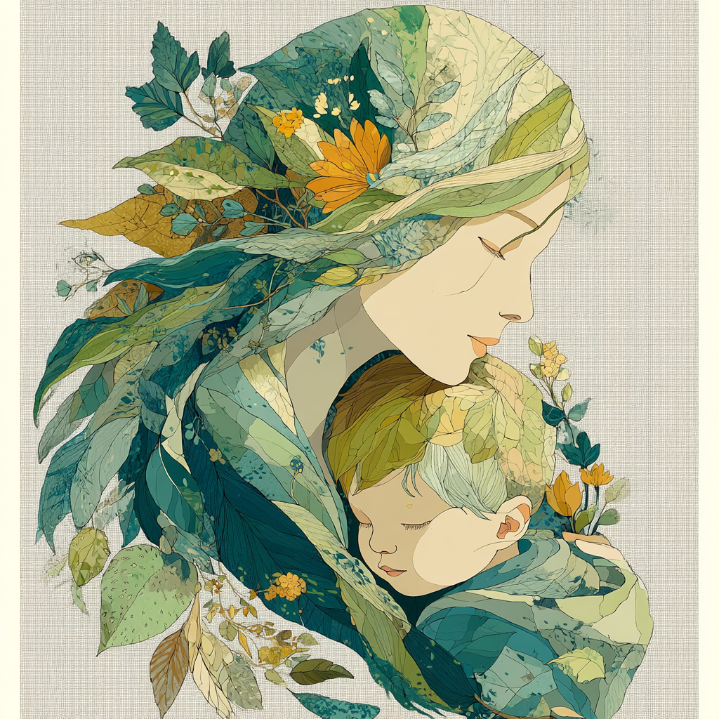 Mother Nature’s Embrace Paint By Color