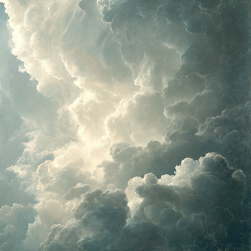 Michelangelo Inspired Thunderhead Colossus Paint by numbers art