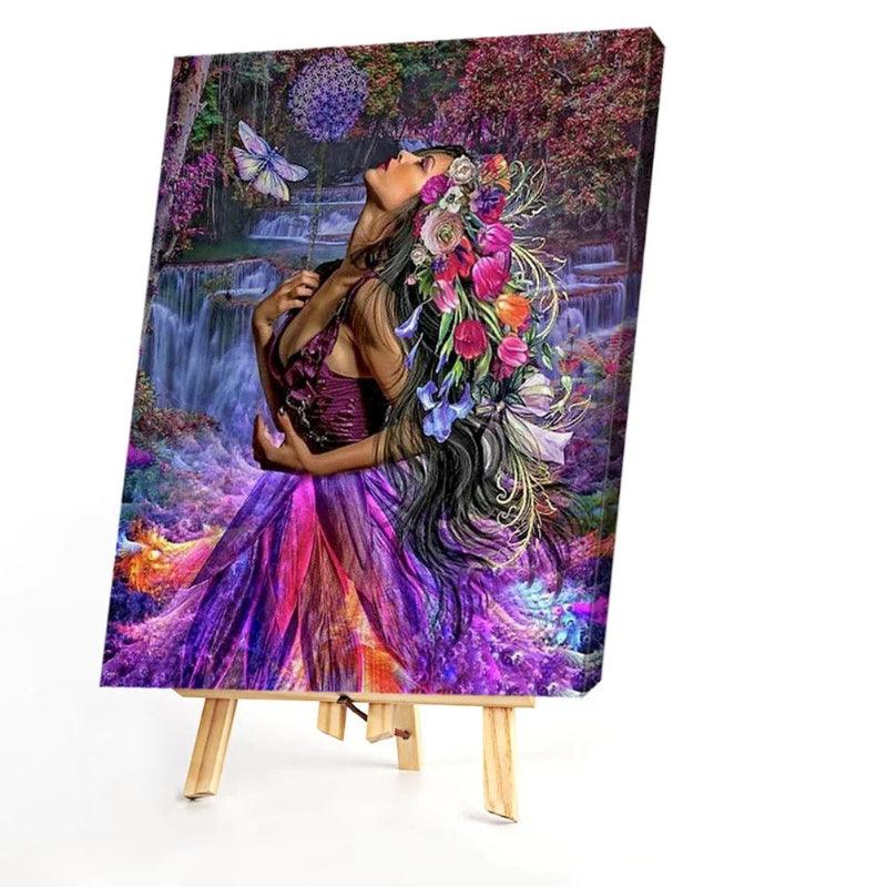 Butterfly Girl DIY Paint By Numbers Kit – Artistry Rack