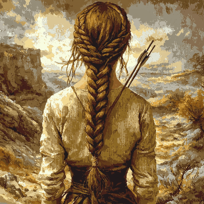 Jennifer Lawrence: The Daring Journey Of Katniss Everdeen Paint By Numbers