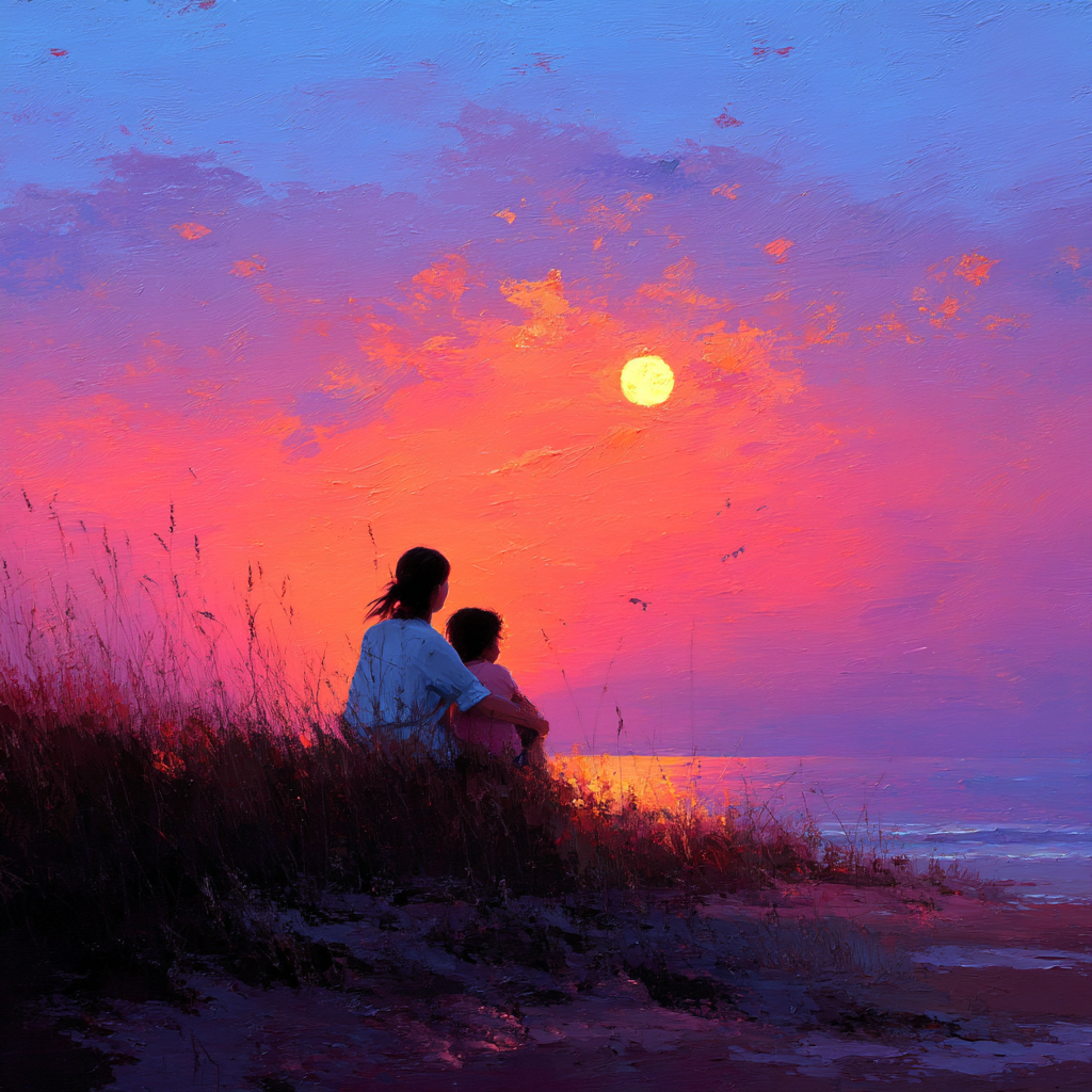 Dreamy Sunset Moments Painting Number Kit