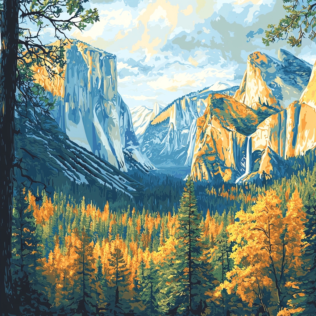 Michelangelo Inspired Eternal Nature DIY Paint By Numbers