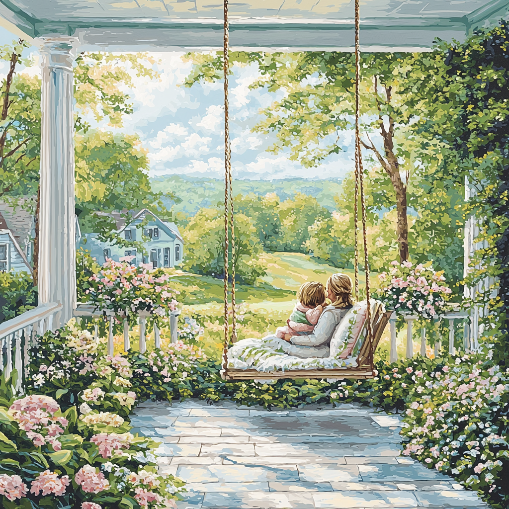 Swaying In The Breeze Painting Number Kit