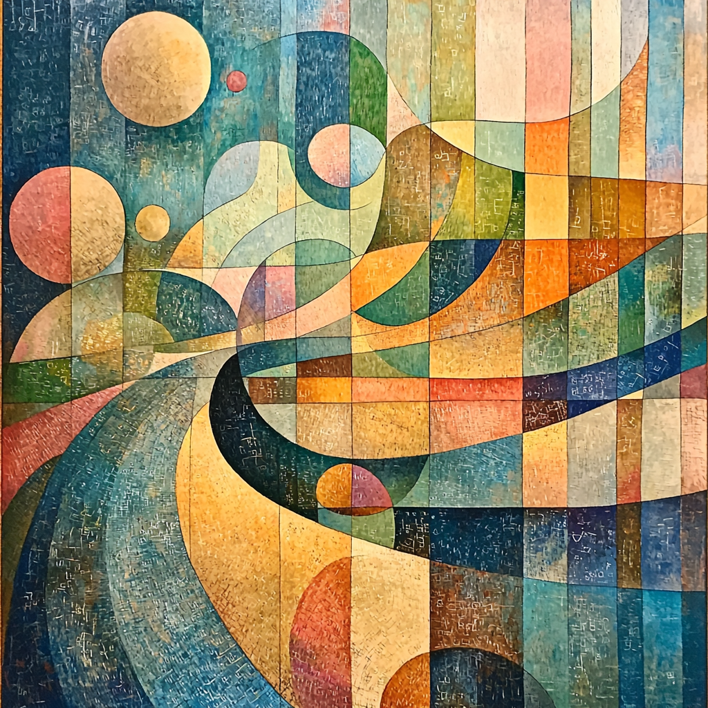 Paul Klee Inspired Musical Whispers Painting By Numbers Kit