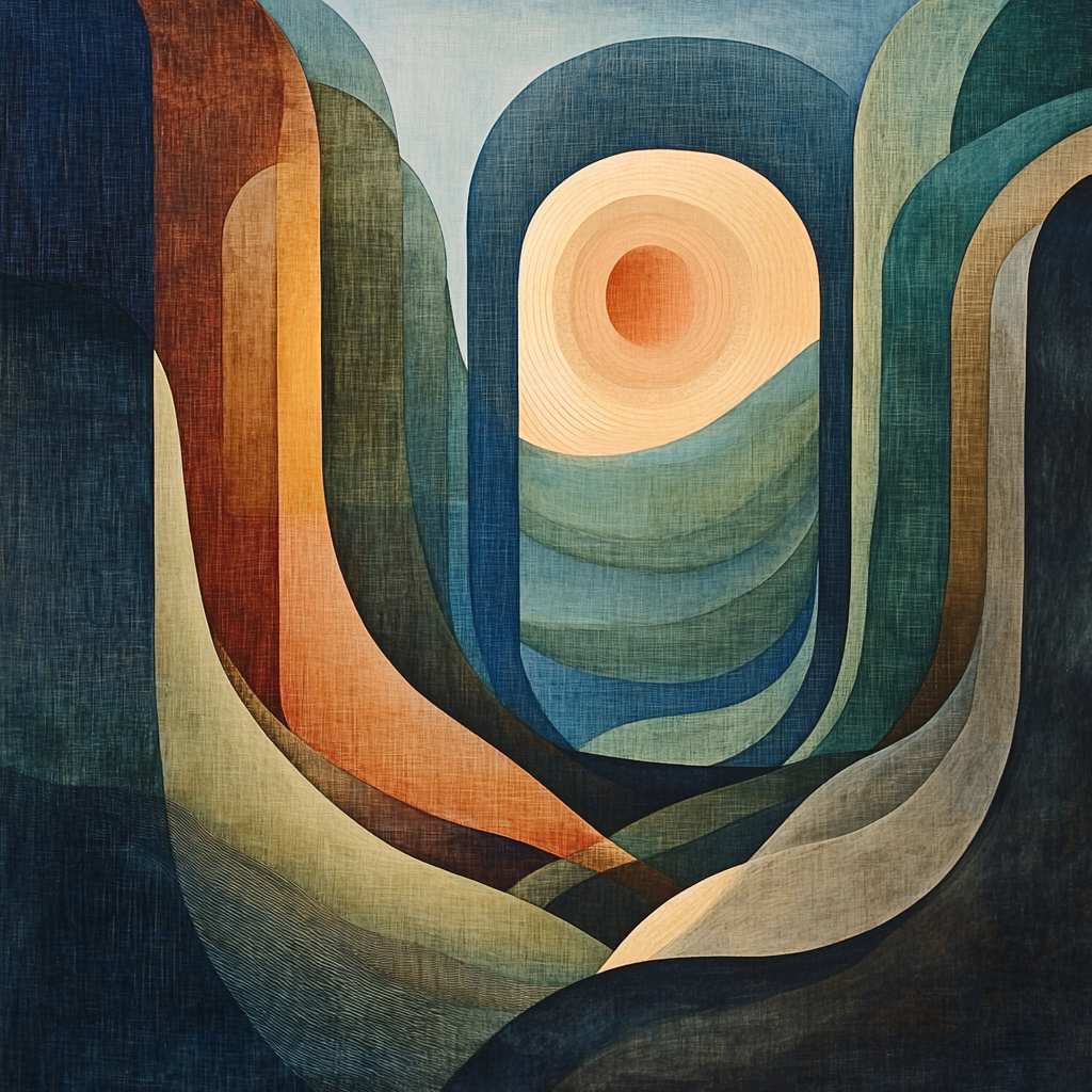 Max Ernst Inspired Veils Of Illusion Paint By Numbers