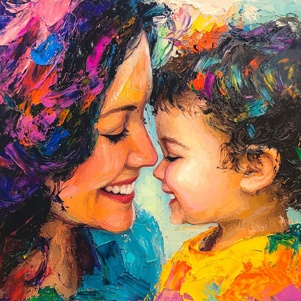 Mommy's Little Artist Painting By Numbers Kit