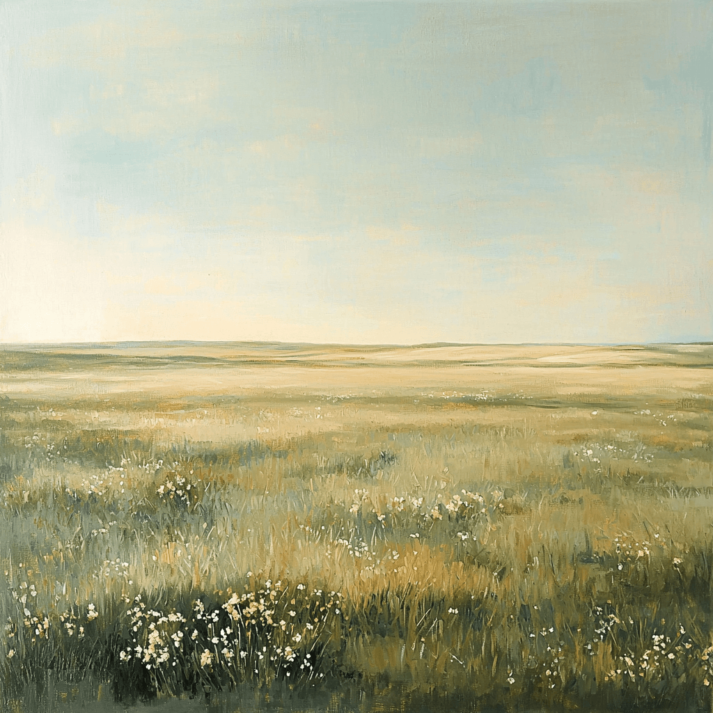 Thomas Gainsborough Inspired Harmonic Plains Paint By Numbers Art