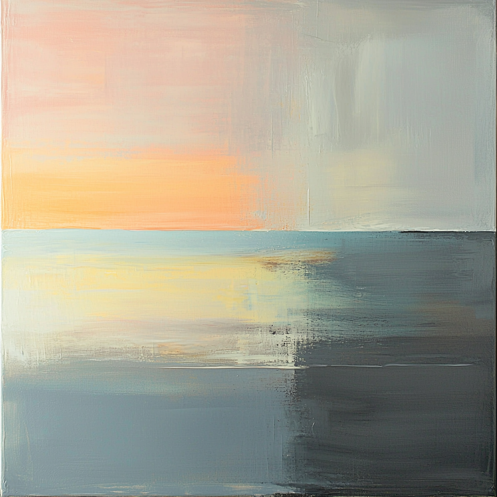 Mark Rothko Inspired Echoes Of Light Numbered Painting Kits