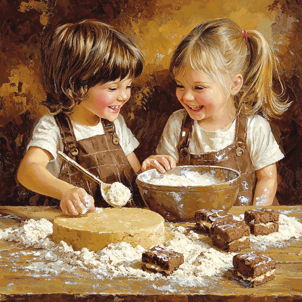 Laughter In The Kitchen Painting By Numbers Kit