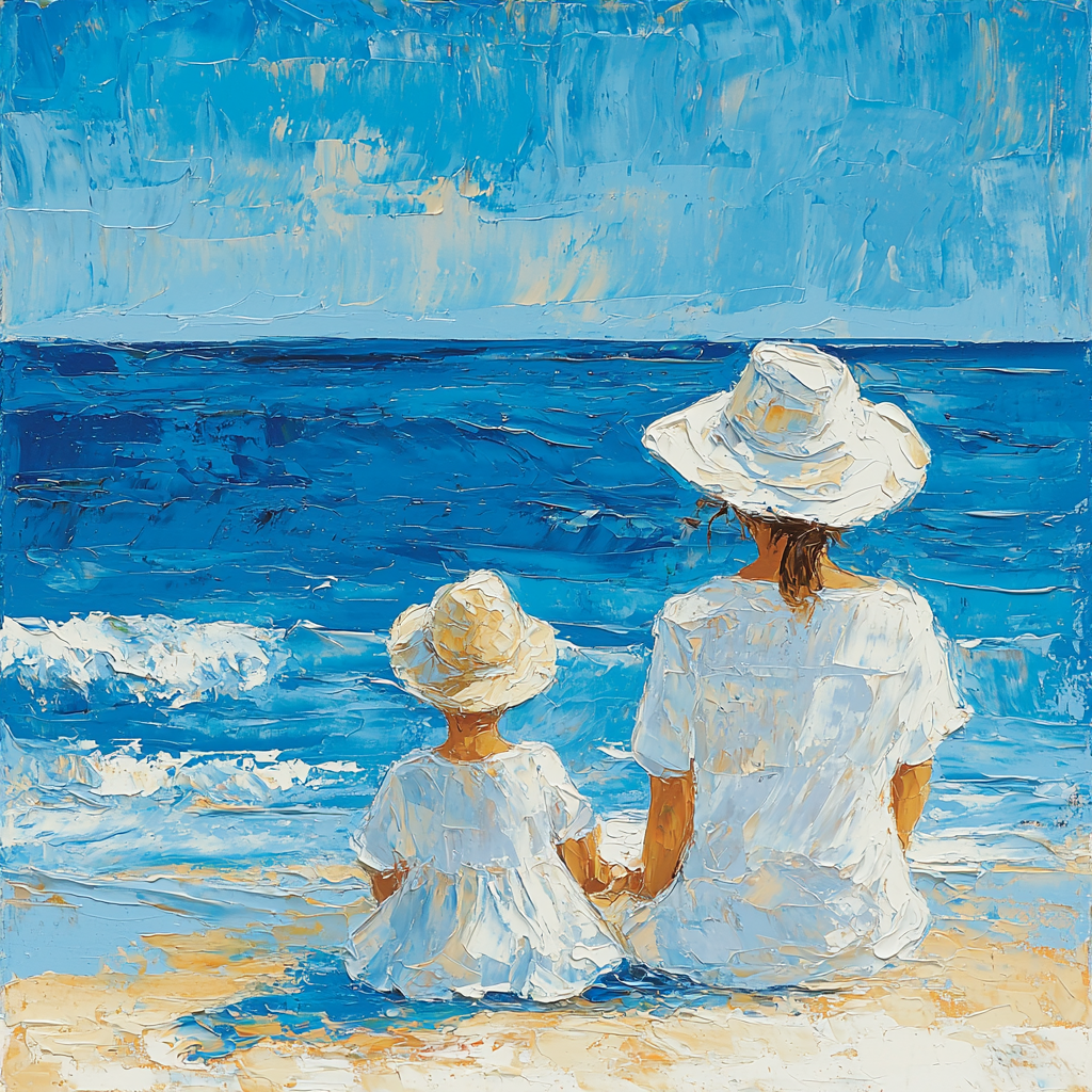 Eternal Ocean Of Love Number Painting