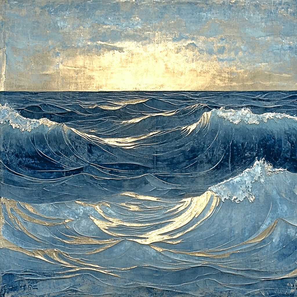 Michelangelo Inspired Timeless Tide Paint By Numbers