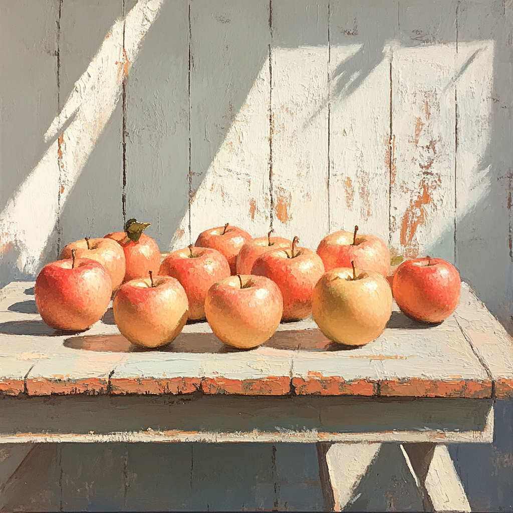 Paul Cezanne Inspired Still Life With Apples Paint by numbers kits