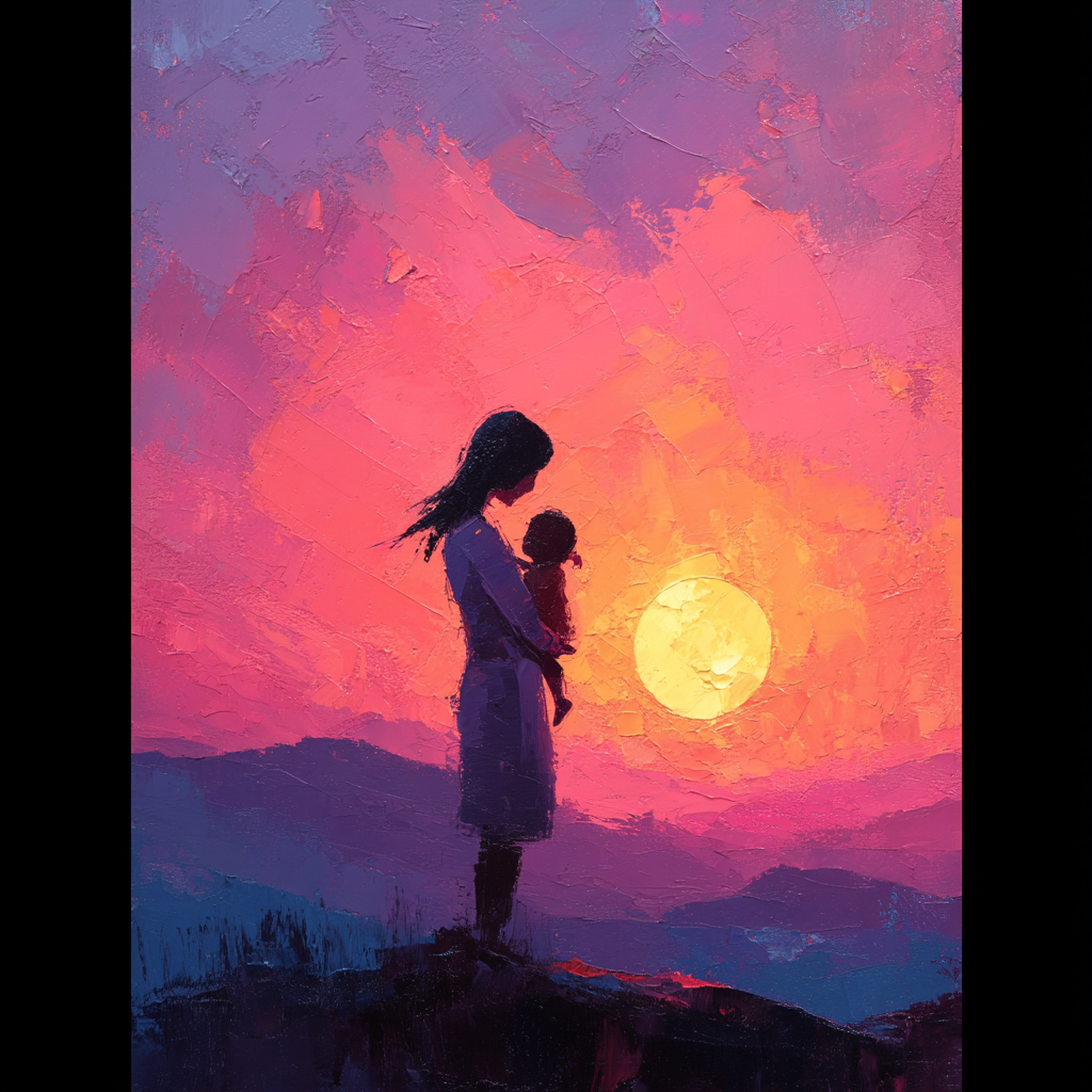 Lullabies At Sunset Numbered Painting Kits