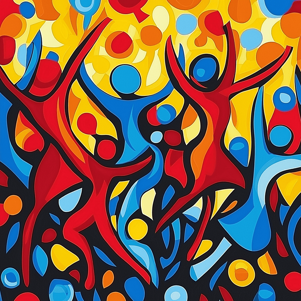 Pablo Picasso Inspired Joyous Celebrations Painting By Numbers Kit